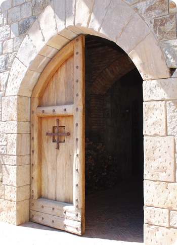 castle doors entrance