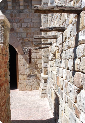 castle tower corridor