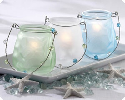 sea glass luminary my wedding favors