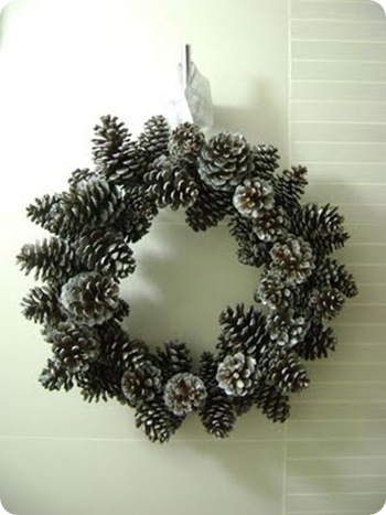 pine cone wreath 46