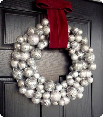 silver wreath