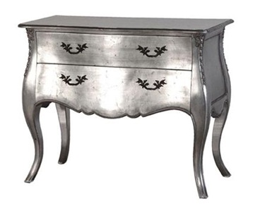 lucy willow silver end table