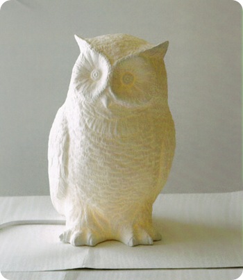 owl lamp willow