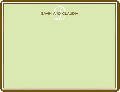 simple border in celadon