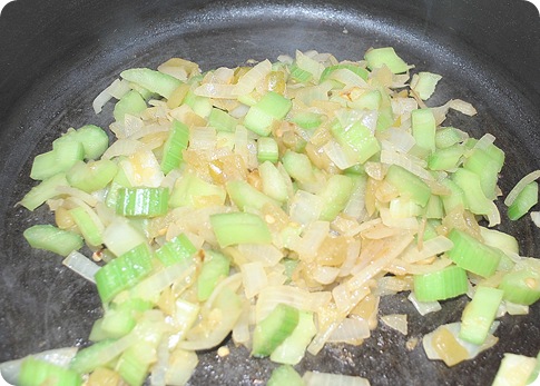 soften onion celery chiles