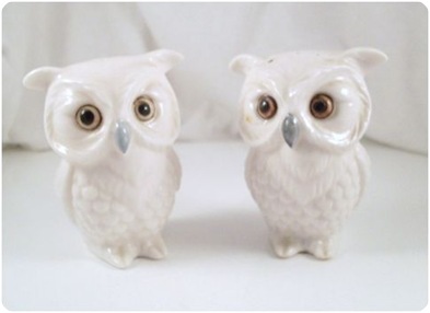 vintage s and p owl