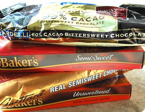 various chocolate combo