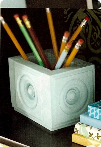 bhg molding pencil holder