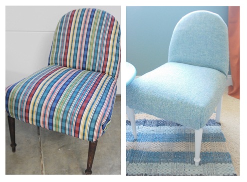 chair 2 before and after