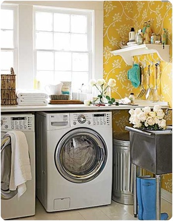 cottage living laundry room