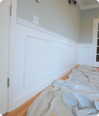 wainscot after side view