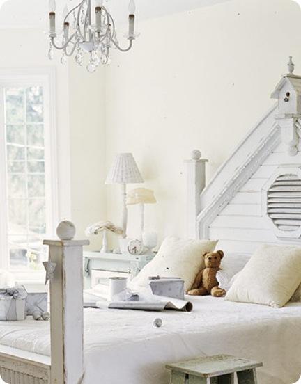 white bedroom country living
