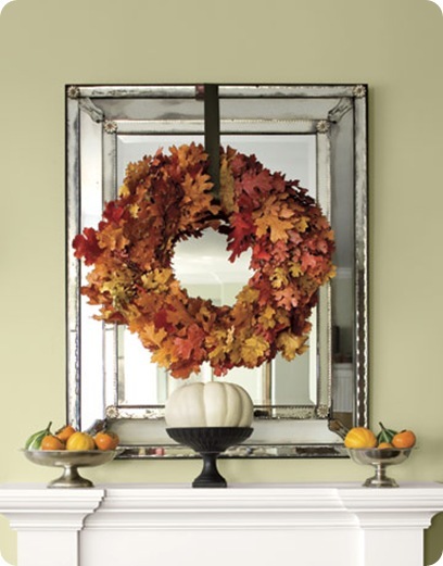 autumn wreath country living