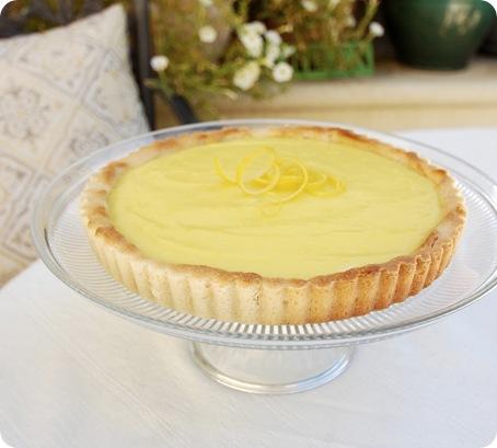 simple lemon tart