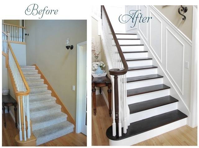 stairs before after