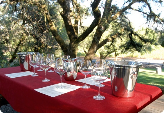 wine country table