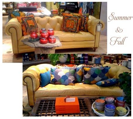 yellow chesterfield by season