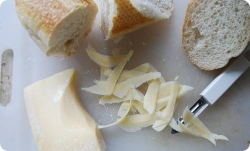parmesan and bread