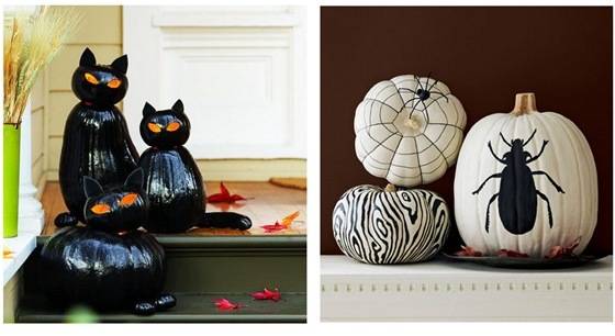 sunset black cats and country living pumpkins