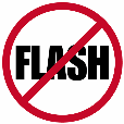 no flash