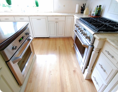 double ovens in kitchen