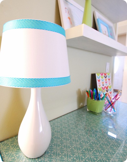 embellished lampshade