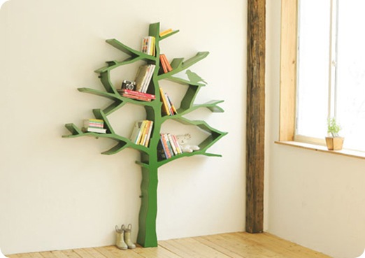 tree bookshelf via design dazzle
