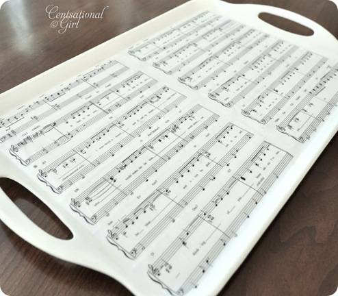 sheet music tray