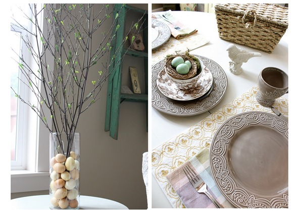 melissa inspired room tablescape
