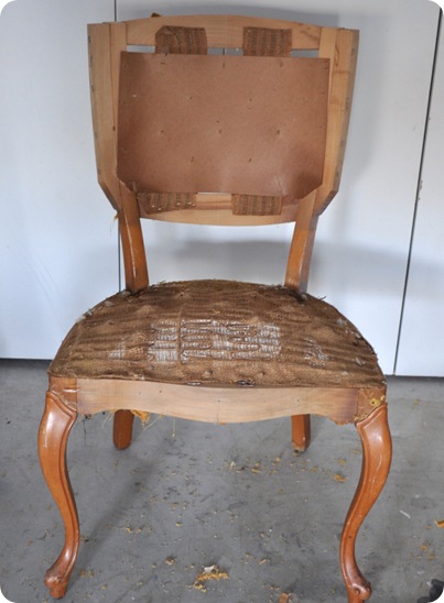 chair bare frame
