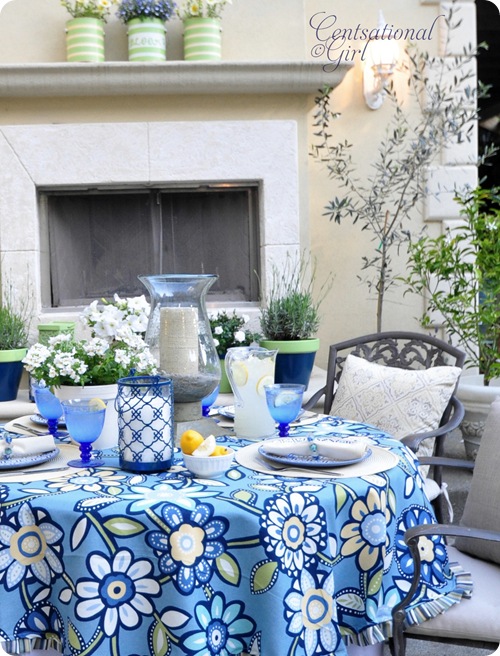 cg outdoor dining table