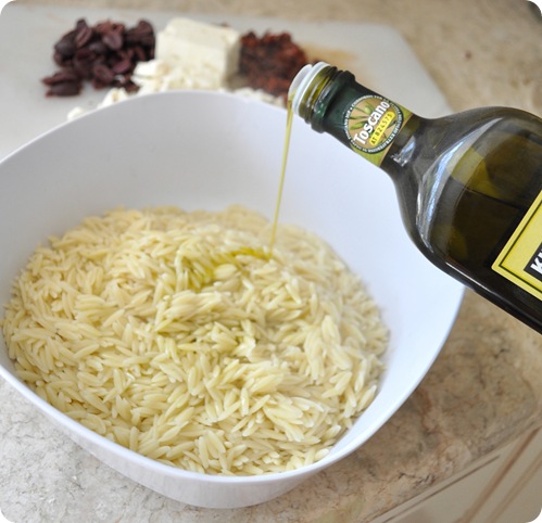 drizzle with olive oil