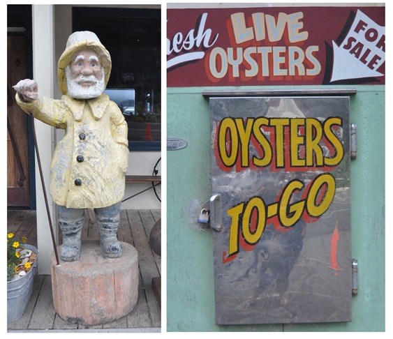 fisherman and oysters to go