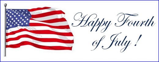 happy fourth of july banner