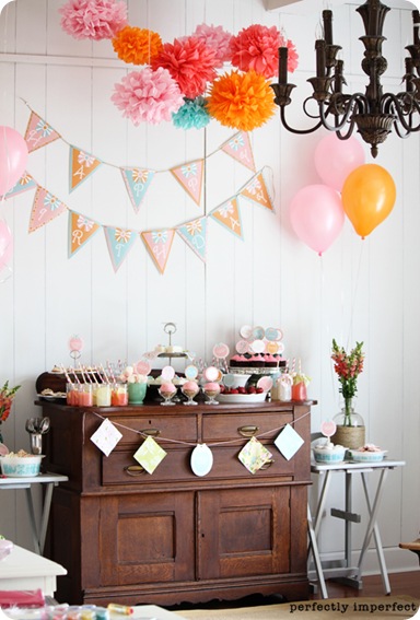 perfectly imperfect birthday party