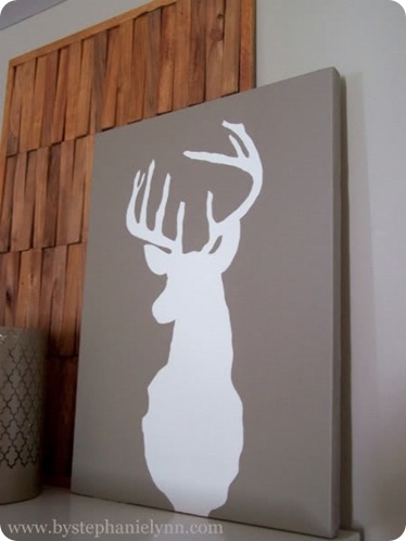 deer head art