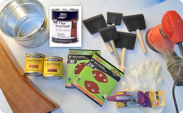 supplies for refinishing table