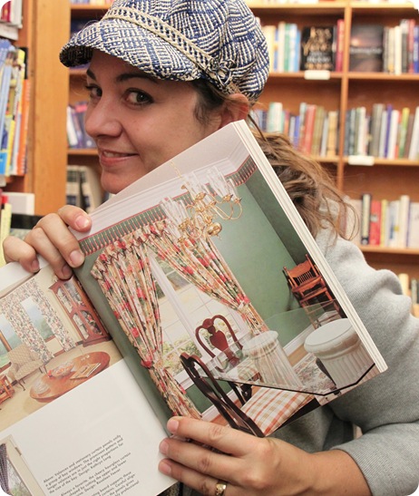 kate with decorating book