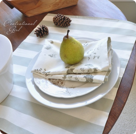stripe side up placemat cg
