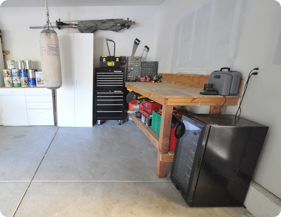corner of garage