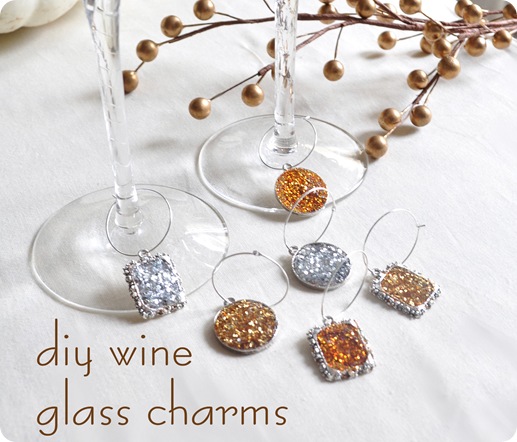 diy wine glass charms