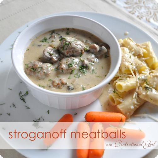 stroganoff meatballs recipe centsational girl