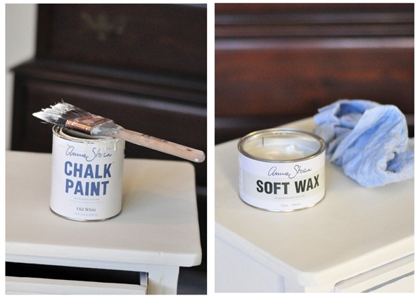 chalk paint and soft wax