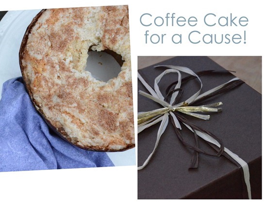 coffee cake for a cause