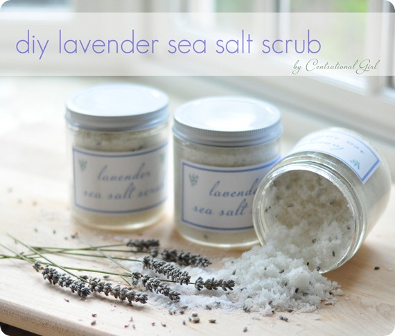 lavender sea salt scrub diy