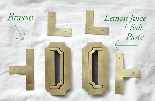 brasso and lemon salt polish comparison