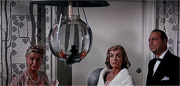 fishbowl in entry auntie mame