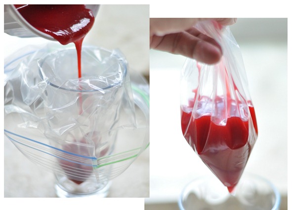 how to fill piping bag