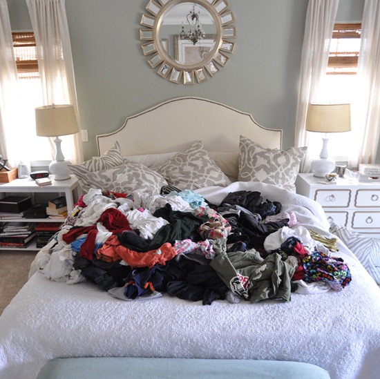 kates laundry pile