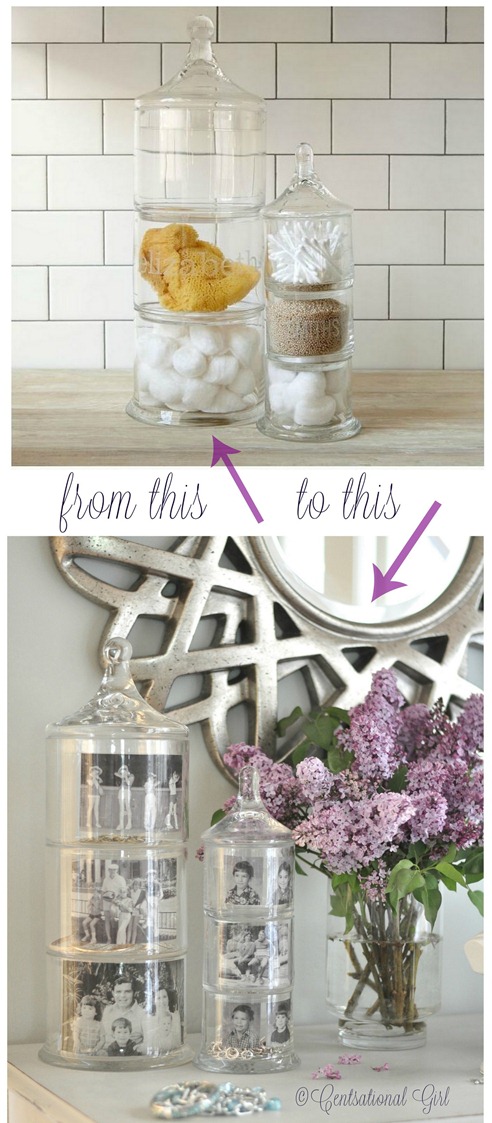 apothecary memory jars before and after